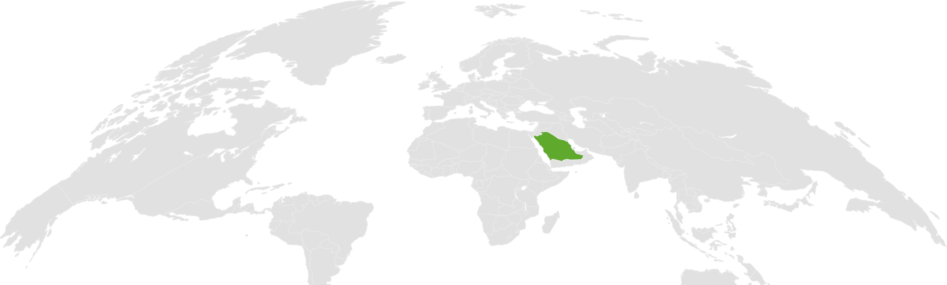 Saudi map